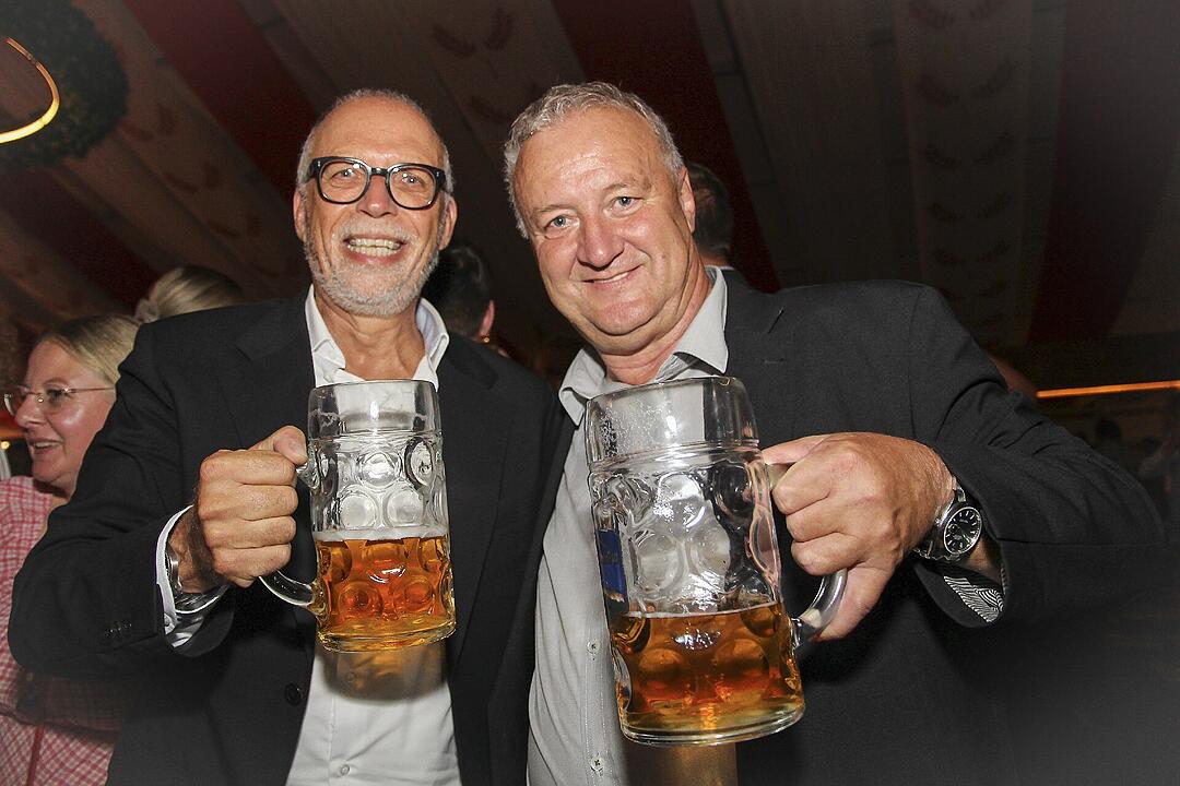 Am Donnerstag spielten die "Stoapfälzer Spitzbuam".