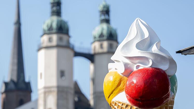 Heißes Wetter in Sachsen-Anhalt