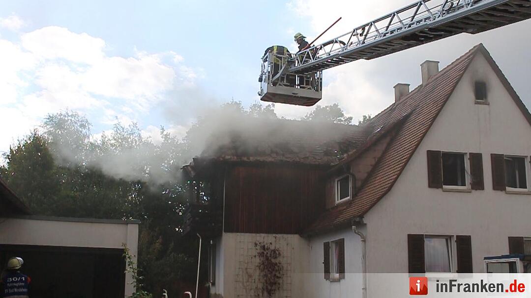 Wohnhausbrand in Bad Windsheim