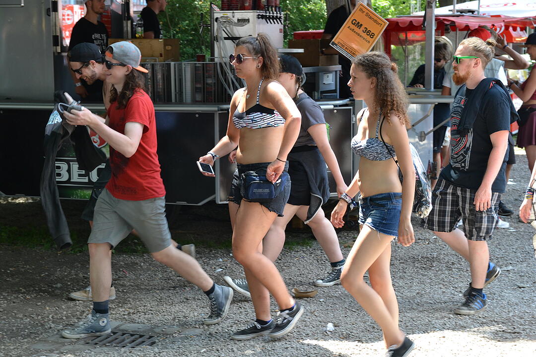 Heiß, heißer, Rock im Park: So sexy ist das Festival
