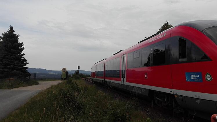 Die Gräfenbergbahn (hier in Kalchreuth) Foto:  inFranken.de