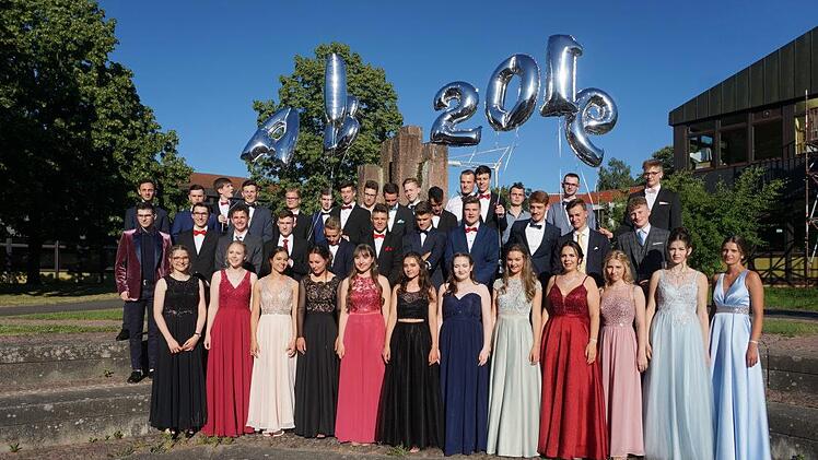 Die Abiturienten des Jahrganges 2018/19. Foto: Marion Eckert
