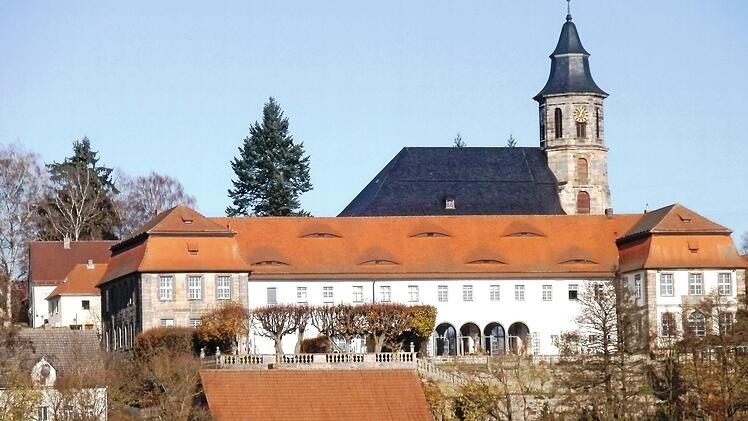 Bergm&uuml;hle, Schloss und Markgrafenkirche in Neudrossenfeld Foto: Karla Fohrbeck