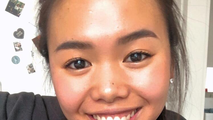 " Ich bin froh, dass ich  zwei Punkte hatte und nicht  in die Nachprüfung musste", sagt  Linh Nguyen.