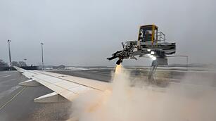Winterwetter - Flughafen Berlin/Brandenburg