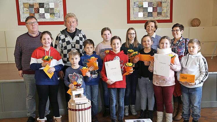 Den Jugendwettbewerb gewann die Gruppe aus Hallerndorf.  Foto: gal