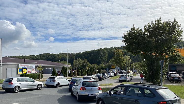 Gratis Sprit sorgt für Verkehrschaos in Memmelsdorf