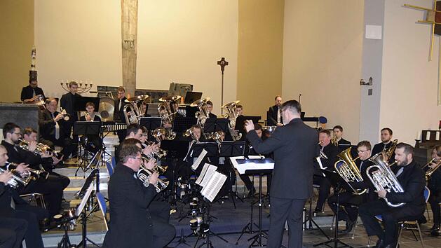 Die Brass Band Bamberg begeisterte in der Kirche St. Michael in Redwitz. Andreas Welz
