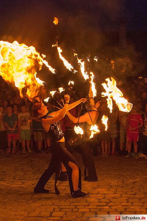 Erste Burgnacht auf der Kaiserburg
