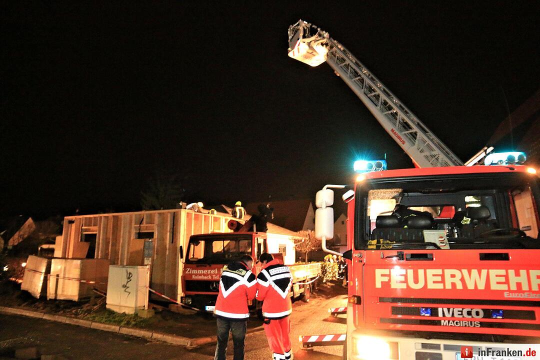 Brand in Baiersdorf