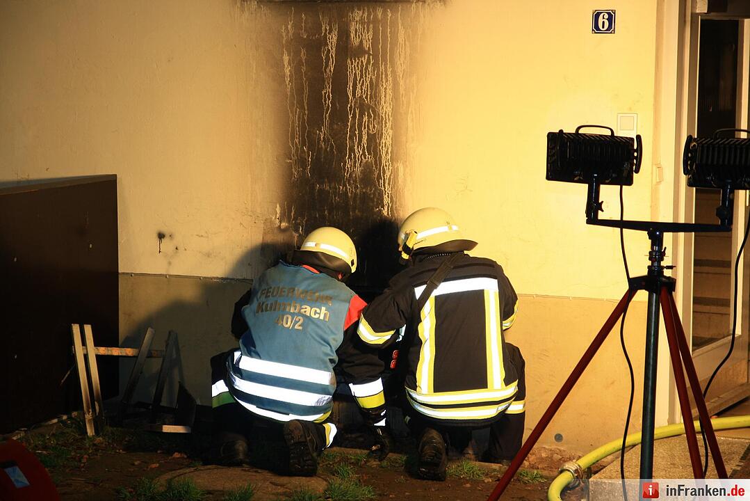 Brand im Asylheim Kulmbach: Großeinsatz