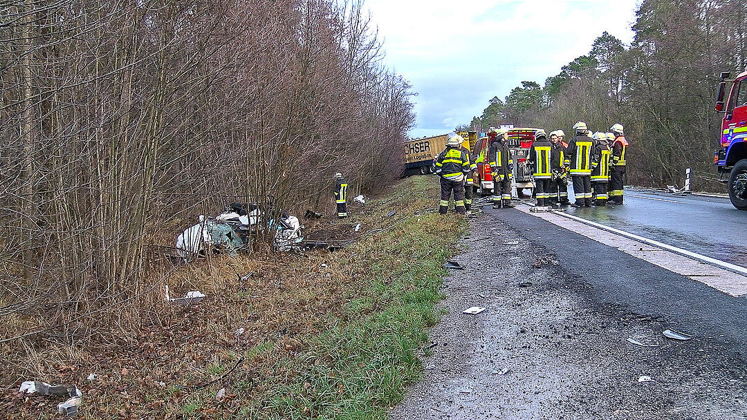 Tödlicher Unfall bei Kitzingen