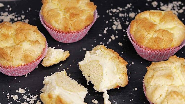 K&auml;sekuchen Muffins