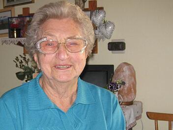 Magdalena Henz aus Schönderling feiert am 20. Januar ihren 90. Geburtstag. Foto: Beatrix Lieb