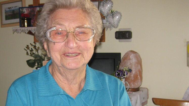 Magdalena Henz aus Schönderling feiert am 20. Januar ihren 90. Geburtstag. Foto: Beatrix Lieb