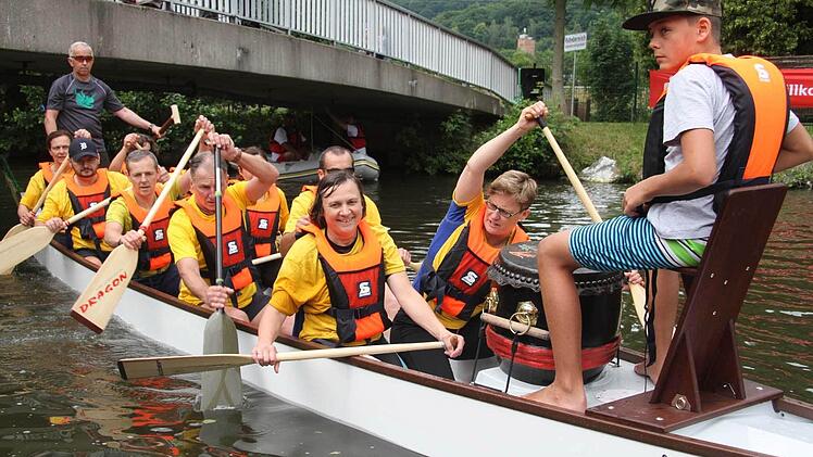 Vor dem Team der Hofer Drachen haben die anderen Mannschaften gehörigen Respekt, ...