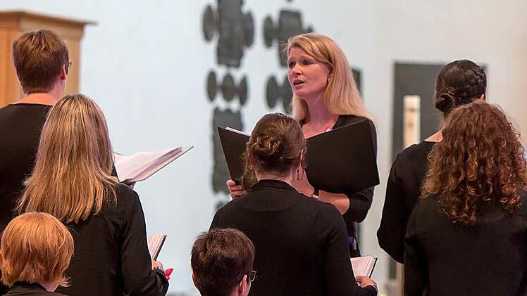Impressionen vom Jubiläumskonzert des "Vocalensembles Coburg" in der MorizkircheFoto: Albert Höchstädter