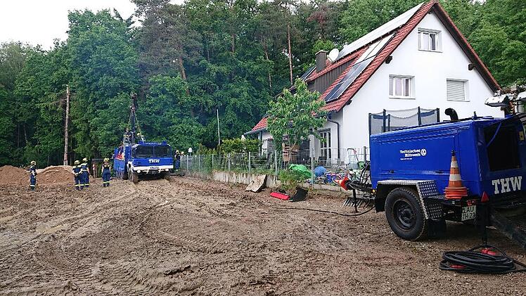 Unwetter in Altdorf