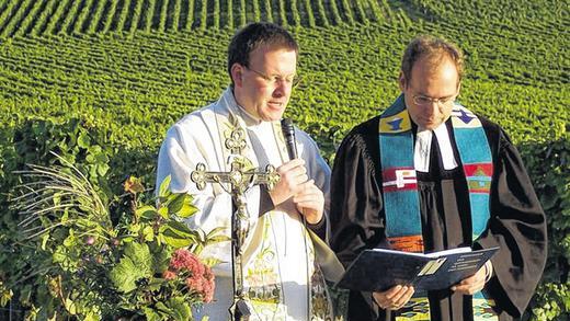 Am 2. Oktober: Traubensegnung, Zwiebelkuchen und Bremser