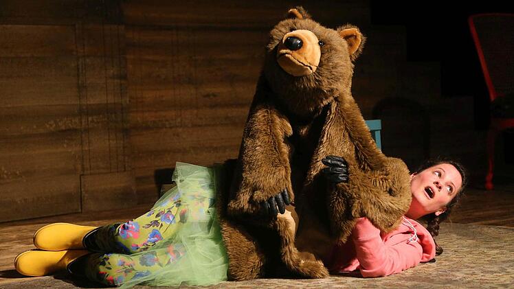 Eva Marianne Berger spielt "Die zweite Prinzessin". Foto: Henning Rosenbusch