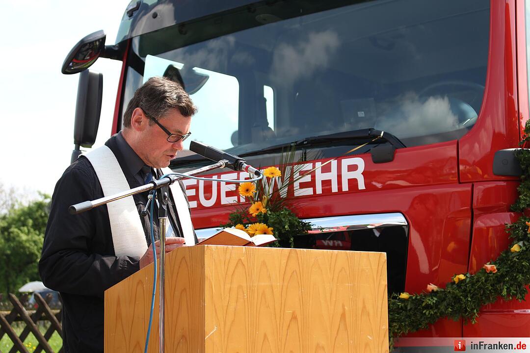 Neues Fahrzeug für die Feuerwehr Lehrberg