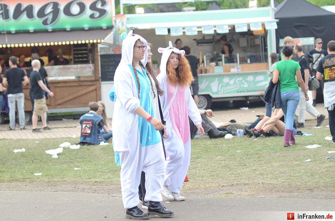 Rock im Park 2016 - Menschen und Party