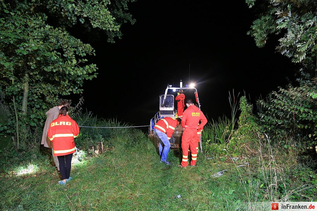 Westsee in Bad Staffelstein umgekippt