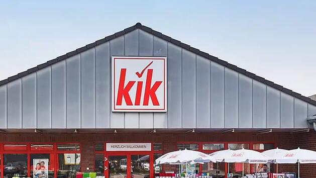 Eine Filiale des Textil-Discounters Kik