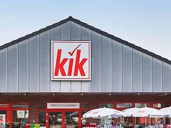 Eine Filiale des Textil-Discounters Kik