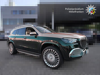 Mercedes-Maybach in Schwaig bei N&uuml;rnberg gestohlen