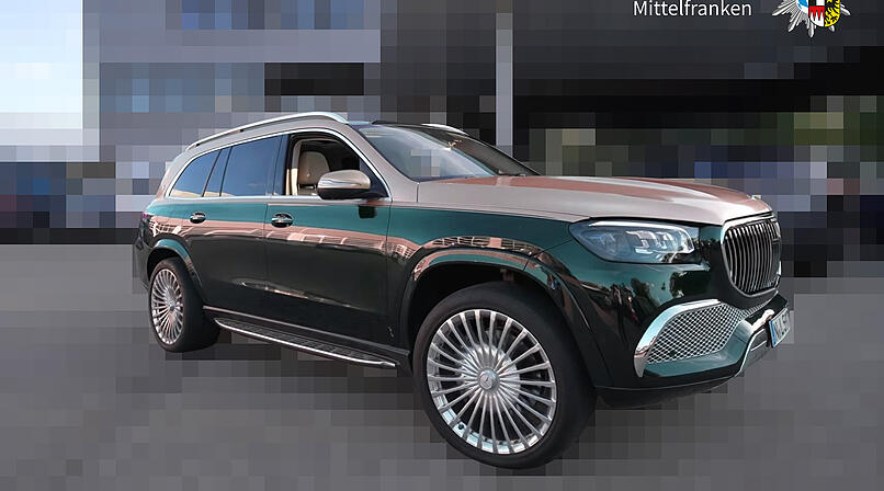 Mercedes-Maybach in Schwaig bei N&uuml;rnberg gestohlen