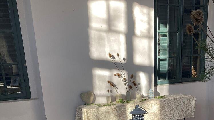 Ein Blick ins Innere des Ost-Pavillonsprivat