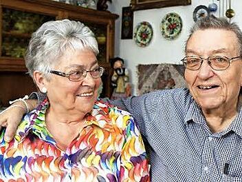 Ilse und Wilhelm Külgen sind seit 50 Jahren verheiratet. Foto: Evi Seeger
