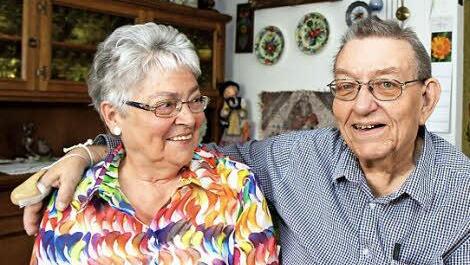 Ilse und Wilhelm Külgen sind seit 50 Jahren verheiratet. Foto: Evi Seeger