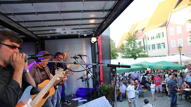 Stadtfest in Münnerstadt. Foto: Heike Beudert