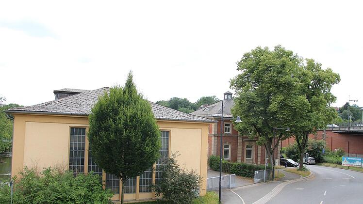 Kühlhaus und Direktorenvilla von der Frankenbrücke aus gesehen. Foto: Simone Bastian