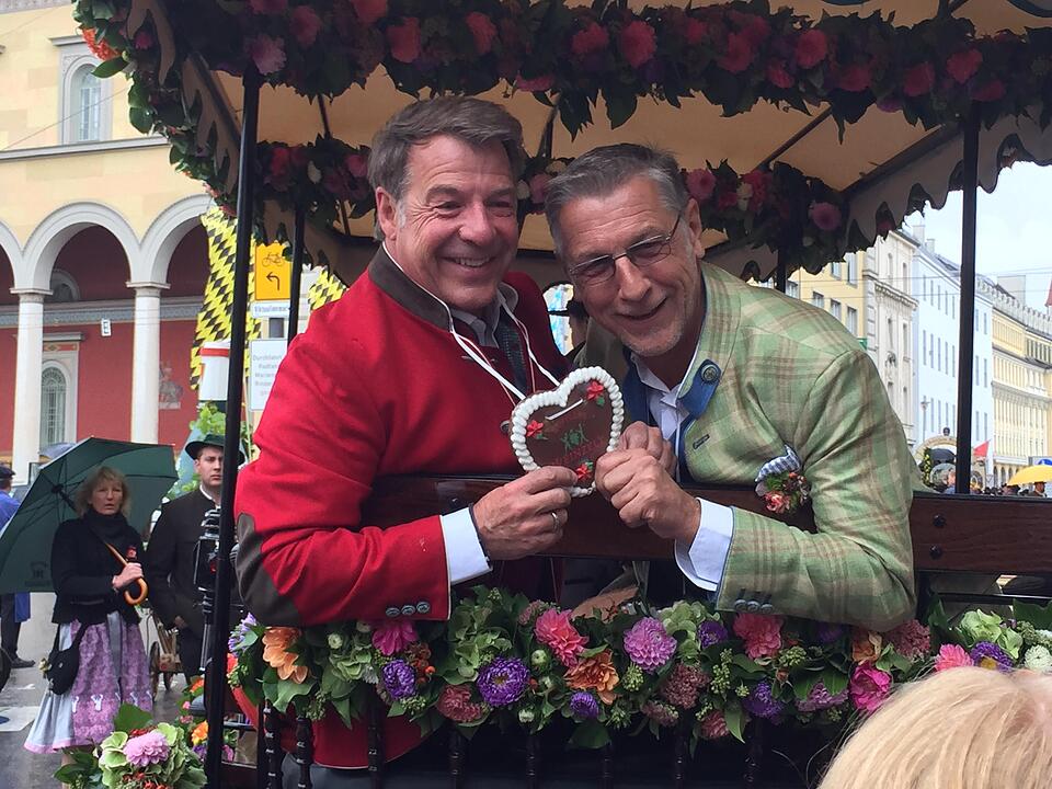 Wiesn-einzug der Winzer