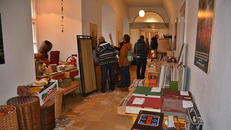 Weihnachtsmarkt in Maria Bildhausen. Hanns Friedrich
