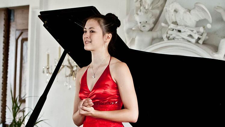 Nina Scheidmantel gastierte im Kaisersaal von Banz. Foto: Jochen Berger