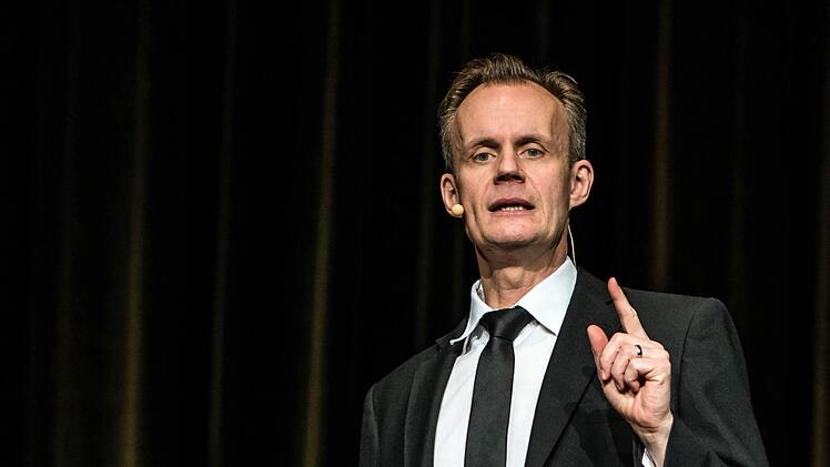 Impressionen von Max Uthoffs Coburg-Gastspiel im Kongresshaus.Foto: Jochen Berger