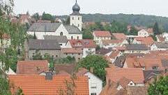 Vom Löhlein hat man einen schönen Blick über Rottershausen.