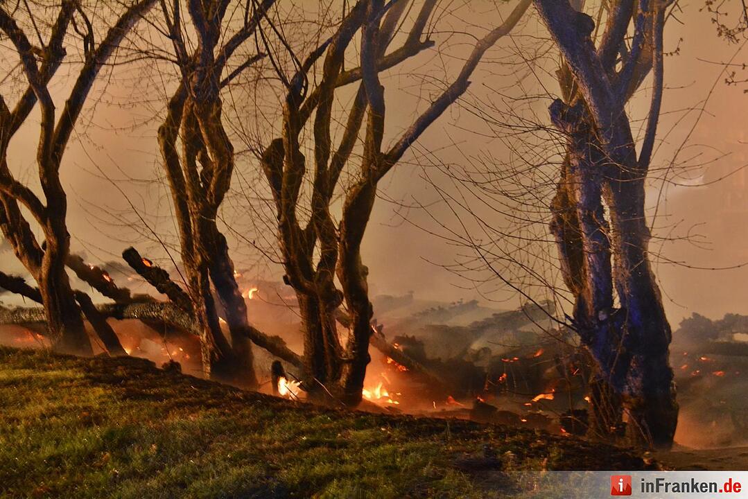 Brand im Kloster Maria Bildhausen
