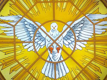 Symbol des Heiligen Geistes: Die Taube ist ein Symbol für Pfingsten
