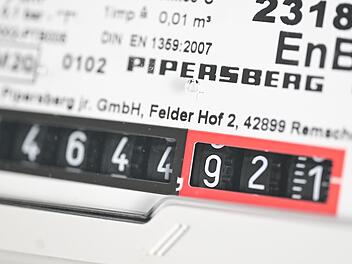 Gasheizung - Gasz&auml;hler