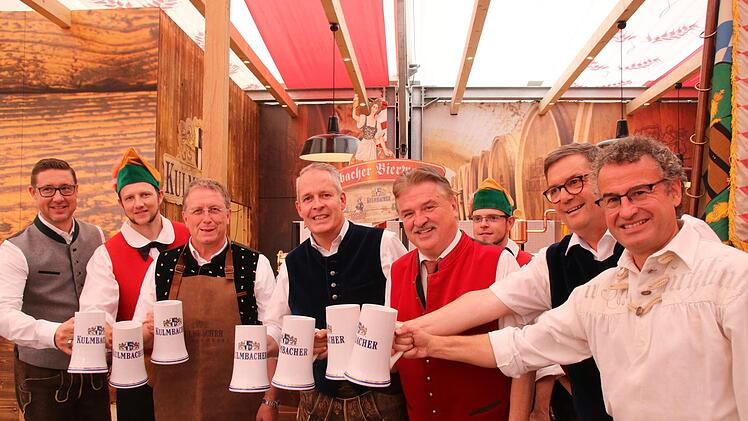 Probeanstich zur Kulmbacher Bierwoche 2019. Foto: Jürgen Gärtner