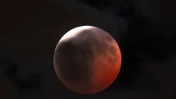 Partielle Mondfinsternis - USA