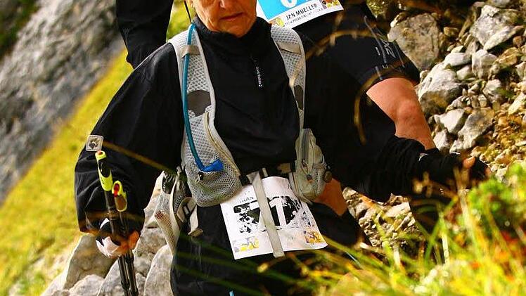 An einem Engpass wie hier am Kronplatz in Italien kamen Jan Mueller und sein Partner 2010 nicht an einem langsameren Teilnehmer vorbei.  Foto: Sportograf