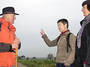 Reinhold Müller begleitet Pilger auf ihrem Weg. Dabei hält er sich dezent im Hintergrund. Foto: Markus Häggberg