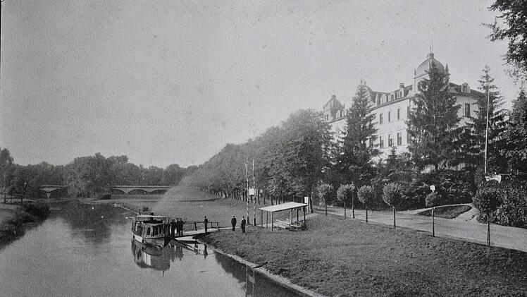 Der Landungsplatz des Dampferle am Fürstenhof. Foto: Archiv K. Bambach