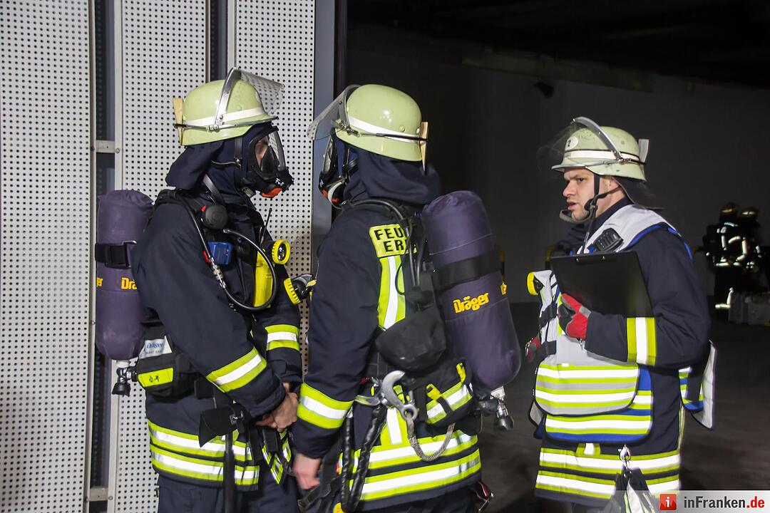 Brand in Erlanger Arcaden